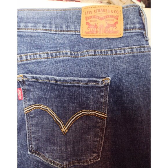 Levi's Classic Bootcut High Rise Jeans Women's 18 Embroidered Pockets Stretch - Picture 3 of 8